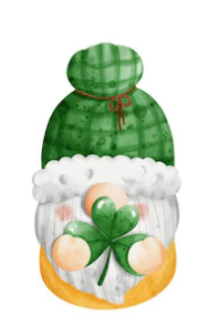 St Patrick's Day Gnome